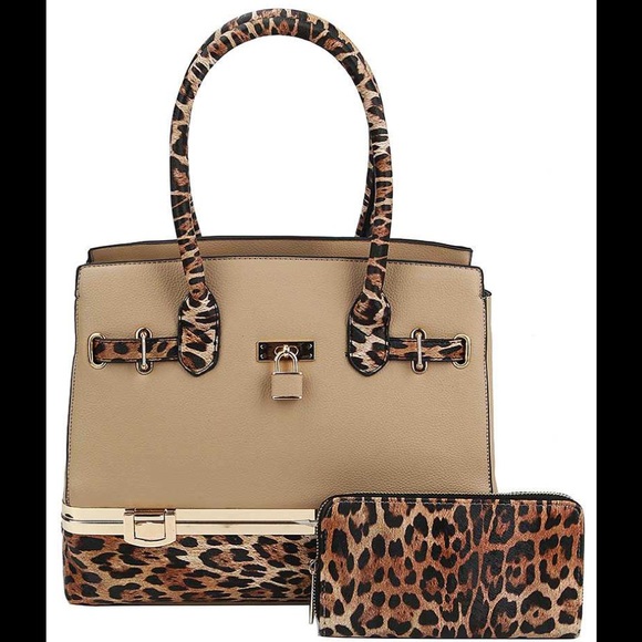 Leopard Purse and Wallet Set - Picture 5 of 8